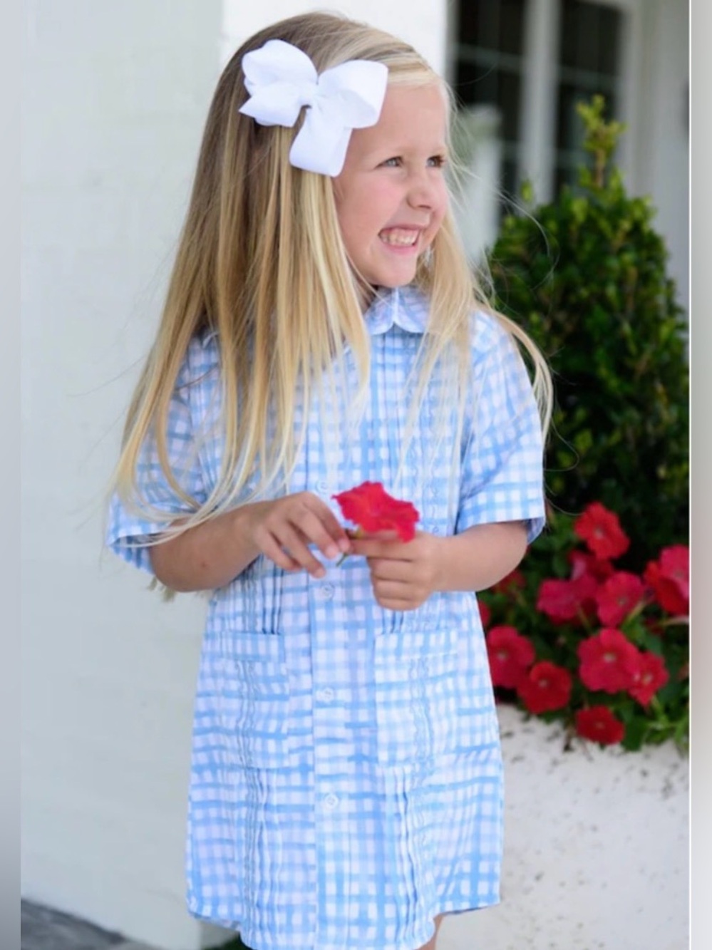 Blue Quail 8 Blue Watercolor Guayabera Fishing Shirt Dress‎ Embroidery